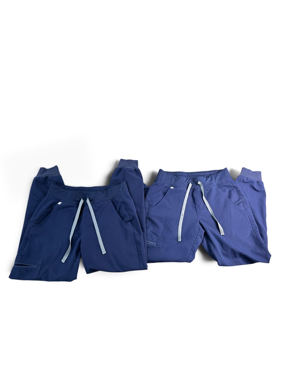 FIGS Scrub Jogger Pants Lot of 2 Women's XS/P Technical Collection Navy Blue